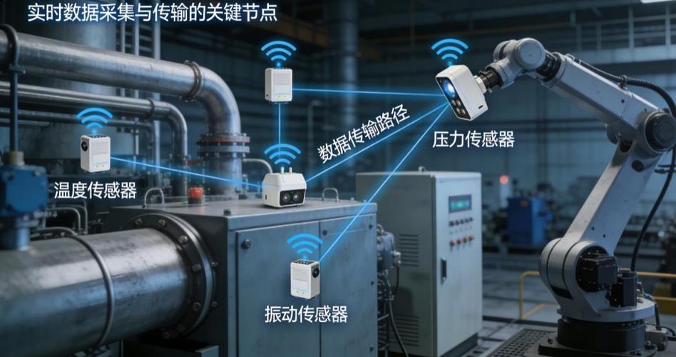 在智能工厂中,振动传感器监测电机与轴承健康;在智慧配电系统中,电流